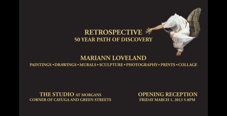 Flyer from Retrospective, 50 Years of Discovery