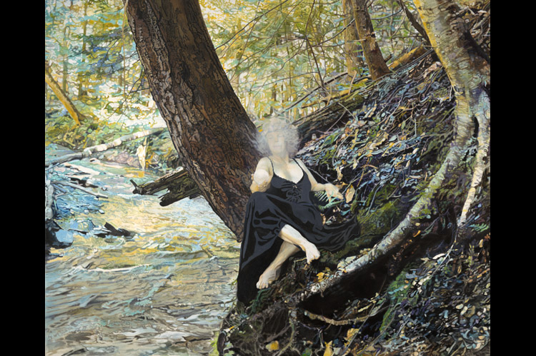Sacred Ground, oil on canvas, 48 x 60 inches