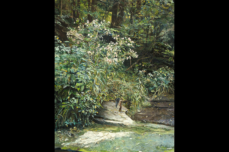 Hidden Path, oil on canvas, 60 x 48 inches